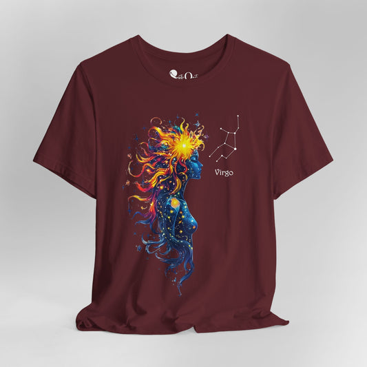 Virgo Goddess Astraea Dark | Zodiac Line