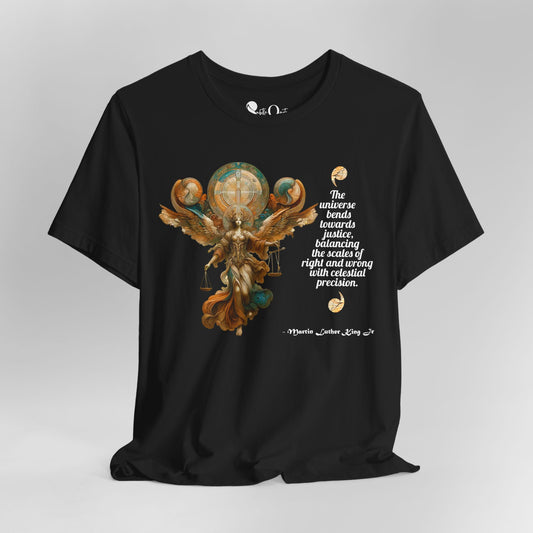 Universe Bends Towards Justice MLK Dark