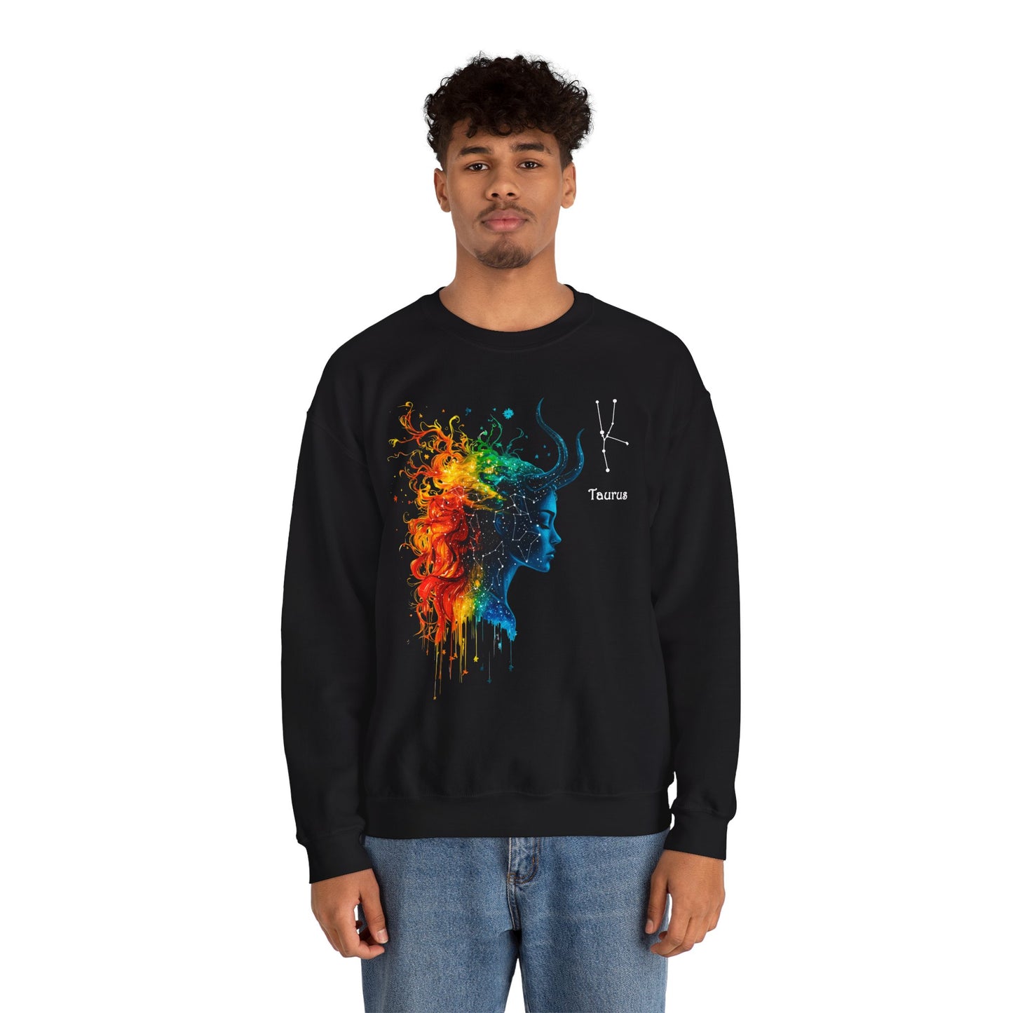 Taurus Heavy Blend™ Crewneck Sweatshirt | Zodiac Line
