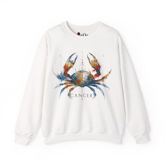 Cancer Crab Heavy Blend™ Crewneck Sweatshirt | Zodiac Line
