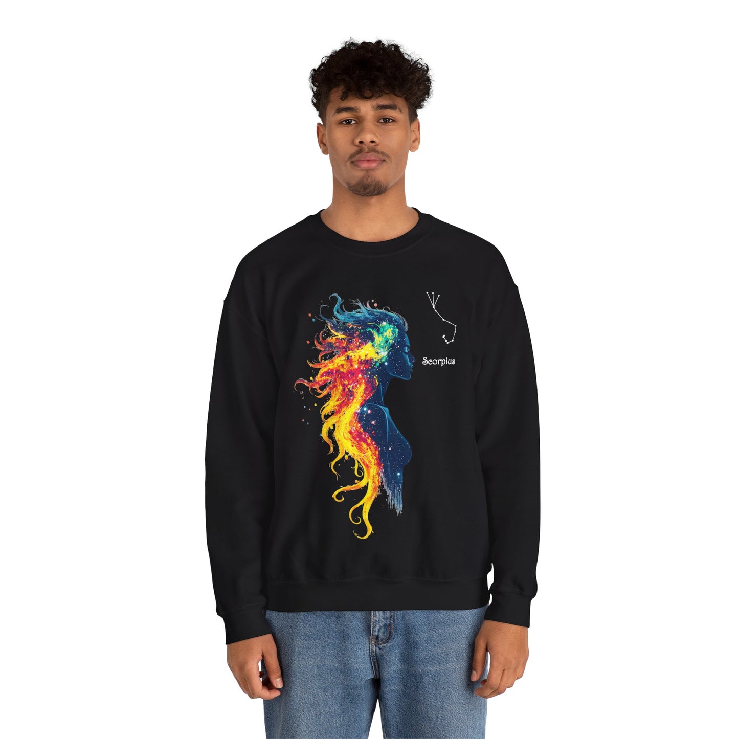 Scorpio Heavy Blend™ Crewneck Sweatshirt | Zodiac Line