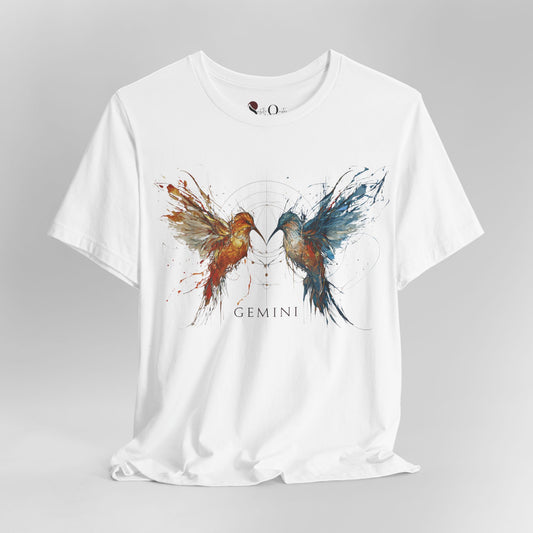 Gemini Hummingbird Zodiac T-Shirt