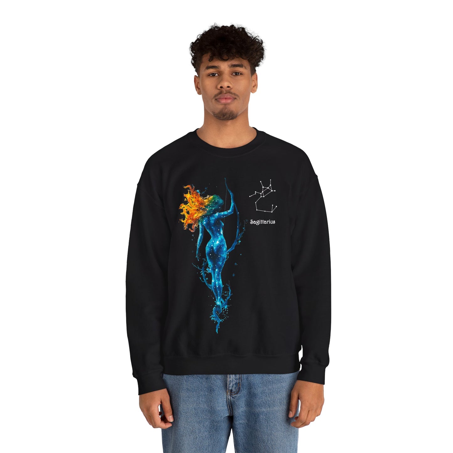 Sagittarius Heavy Blend™ Crewneck Sweatshirt | Zodiac Line