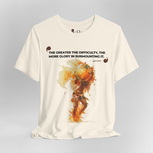 Greater The Difficulty Atlas - Epictetus