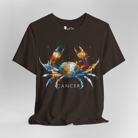 Cancer Crab Dark | Zodiac Line
