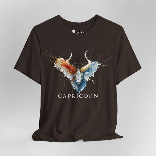Capricorn Ibex Dark | Zodiac Line
