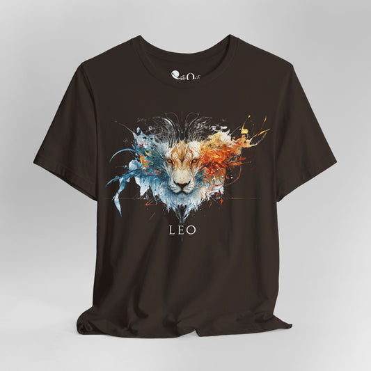 Leo Lion Dark | Zodiac Line