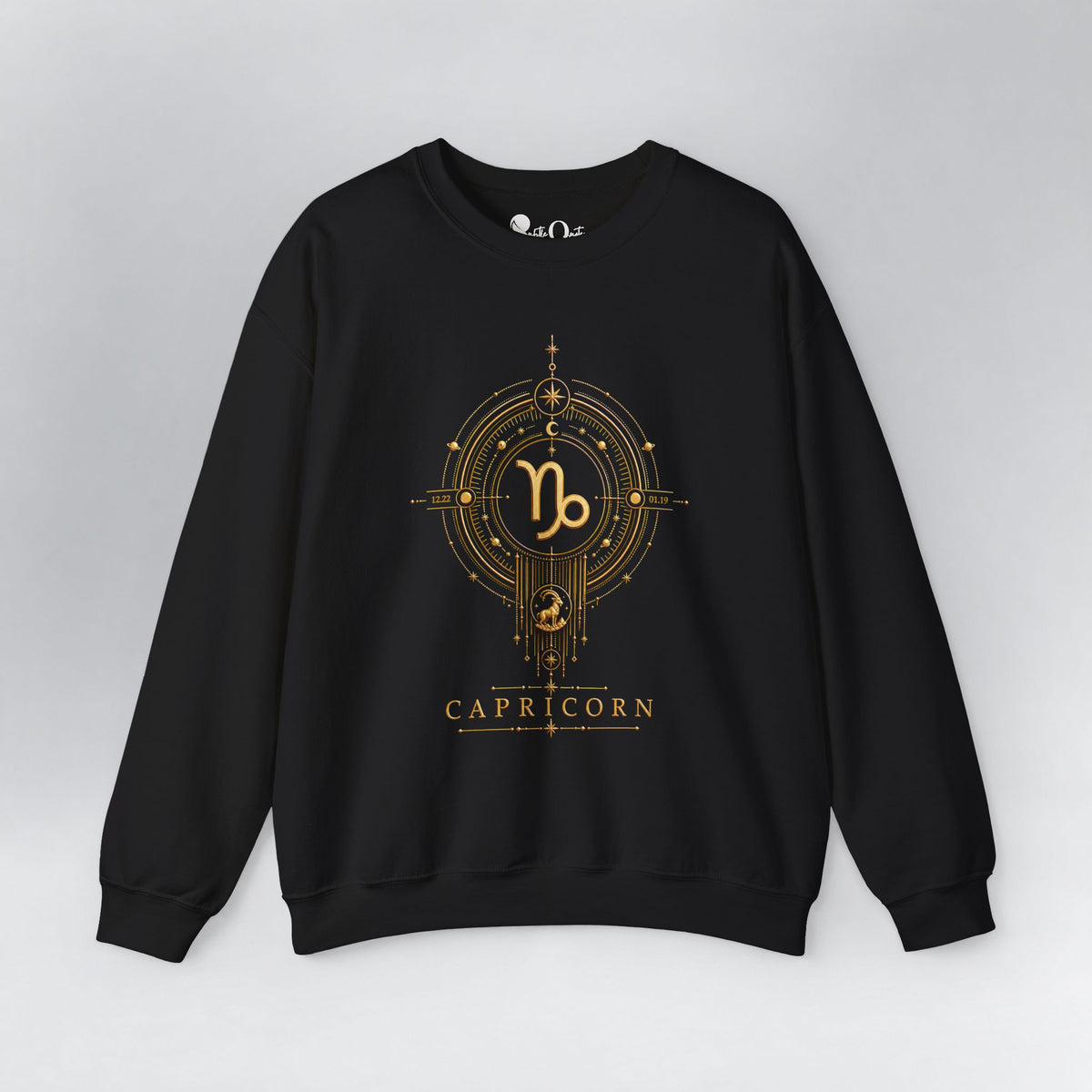 Capricorn Medallion Zodiac Sweatshirt