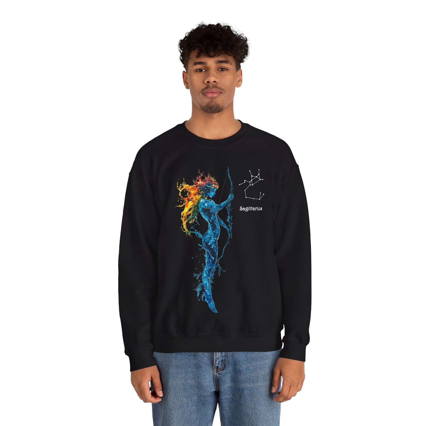 Sagittarius I Heavy Blend™ Crewneck Sweatshirt | Zodiac Line
