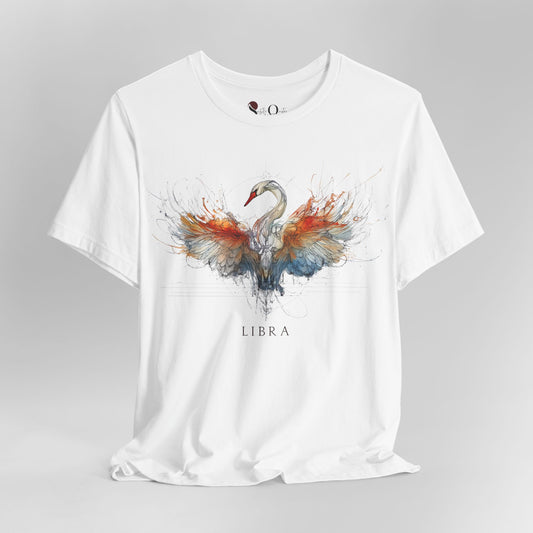Libra Swan Zodiac T-Shirt