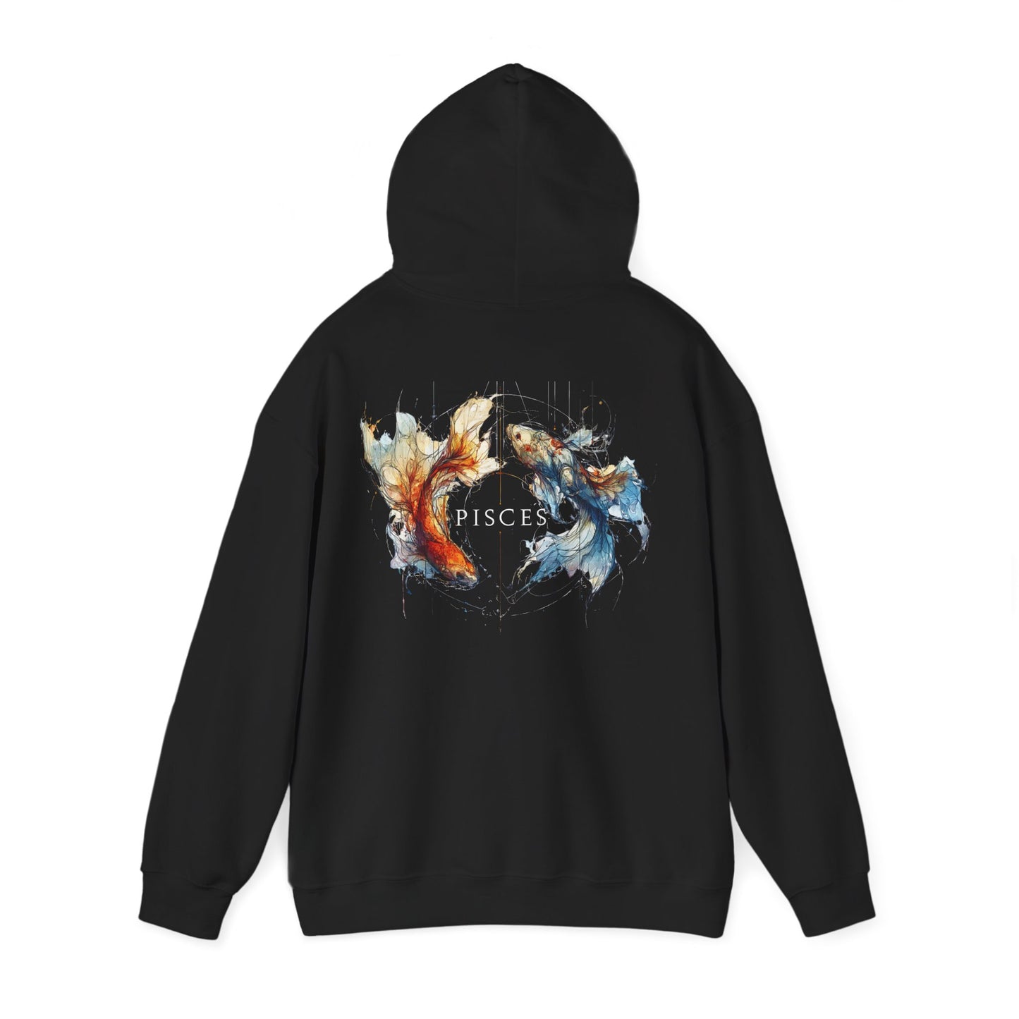Pisces Koi Fish Zodiac Hoodie