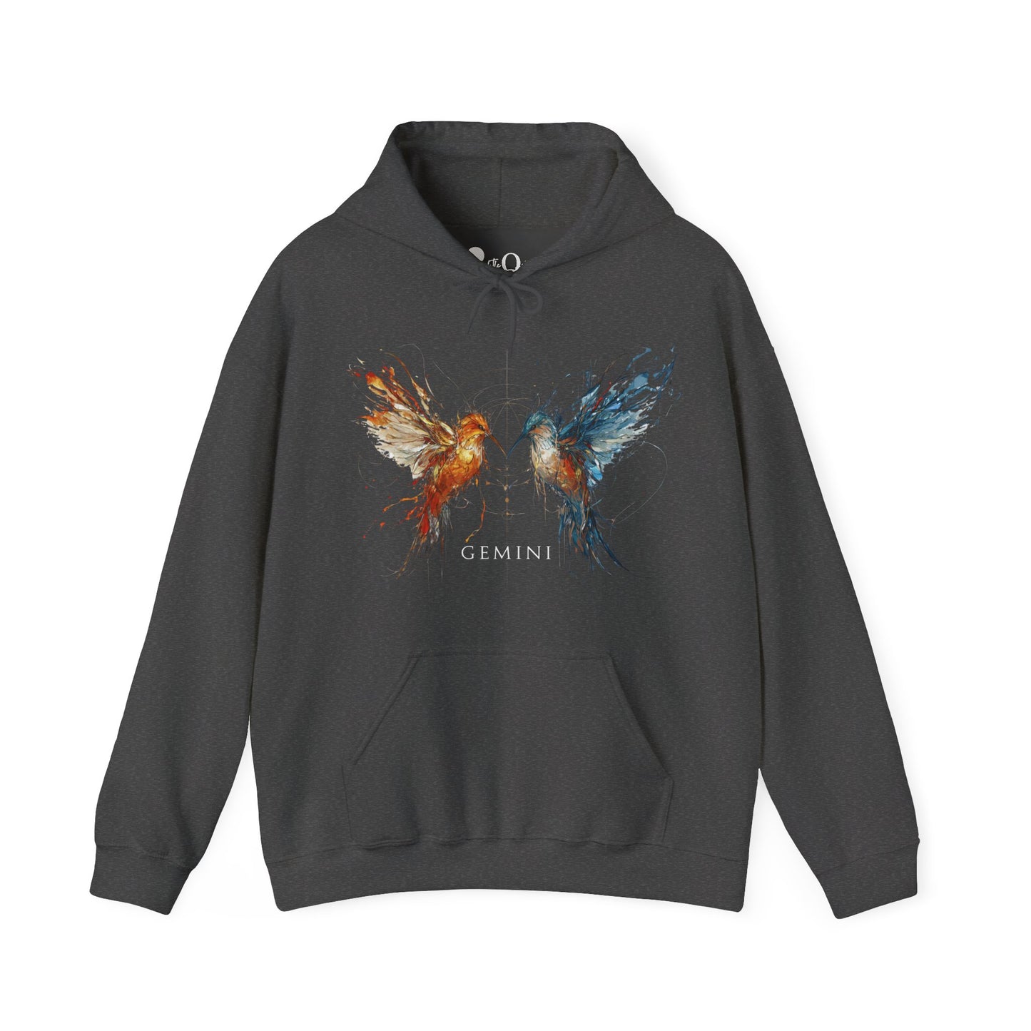 Gemini Hummingbird Heavy Blend™ Hoodie  | Zodiac Line