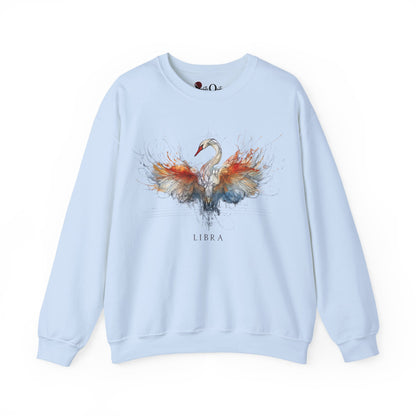 Libra Swan Zodiac Sweatshirt