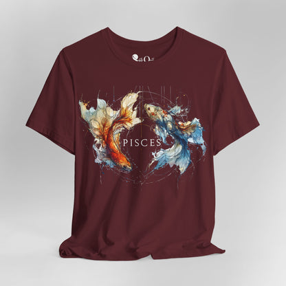 Pisces Koi Fish Zodiac T-Shirt