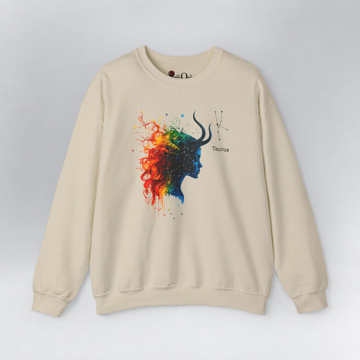 Taurus Zodiac Sweatshirt Sand Sweatshirt