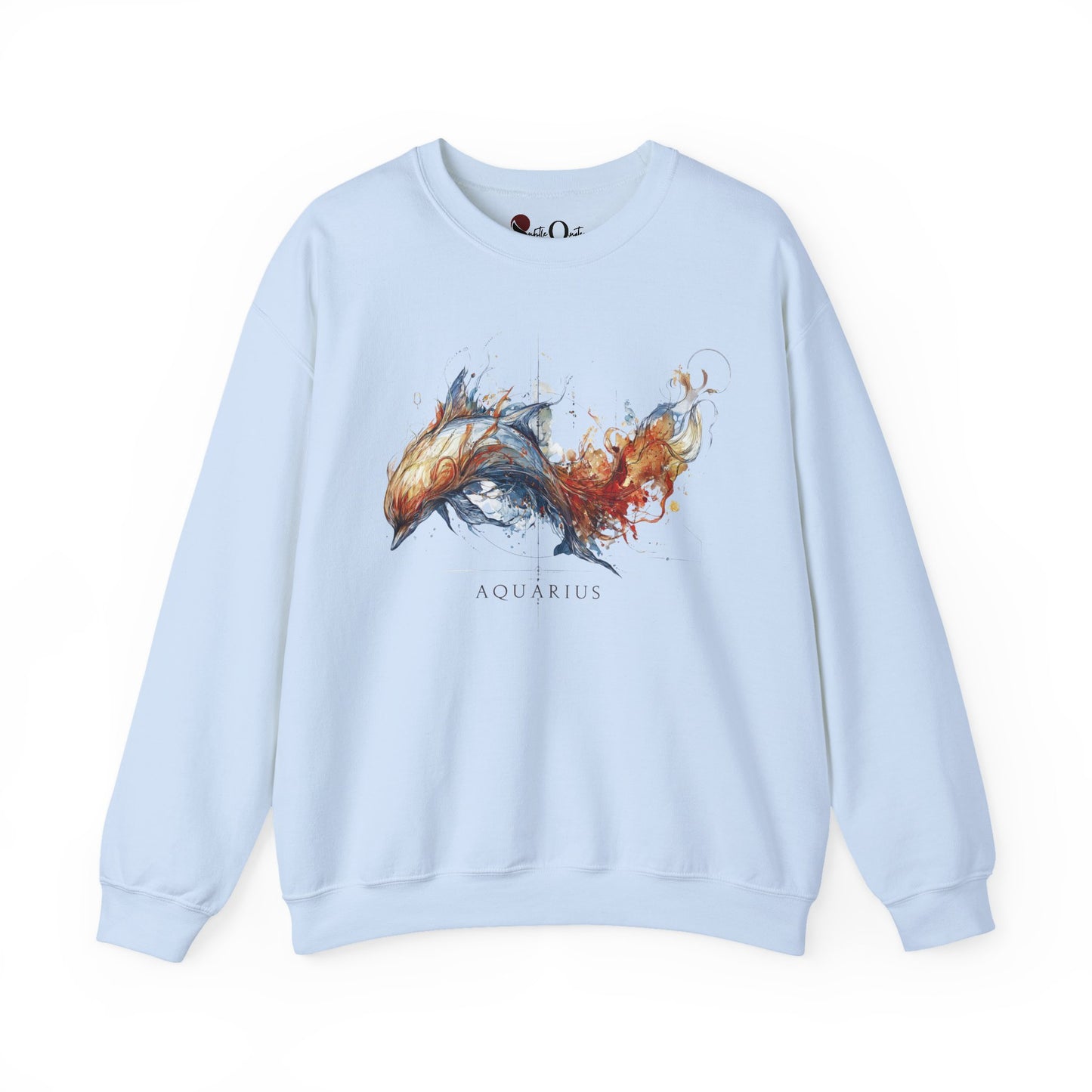 Aquarius Dolphin Zodiac Sweatshirt