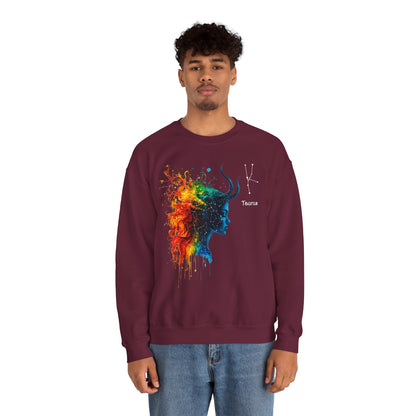 Taurus Heavy Blend™ Crewneck Sweatshirt | Zodiac Line