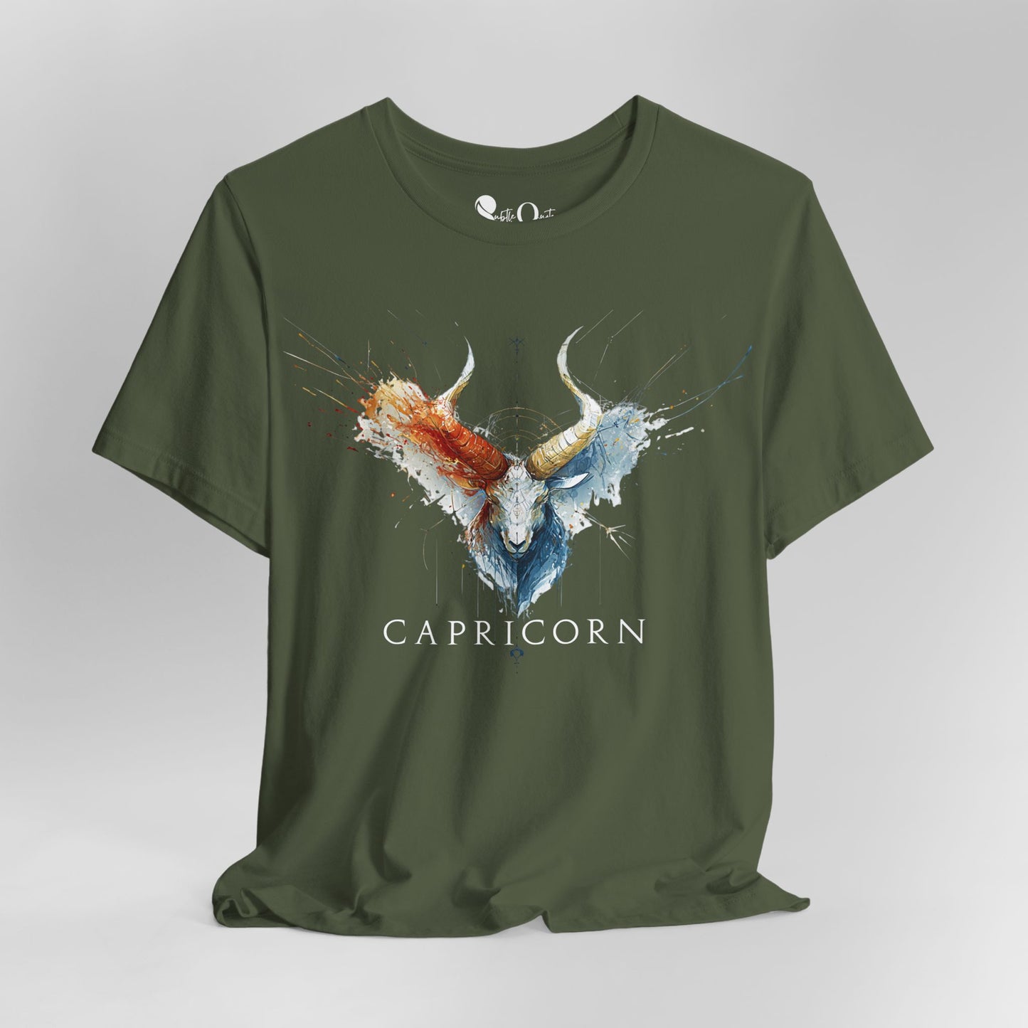 Capricorn Ibex Dark | Zodiac Line