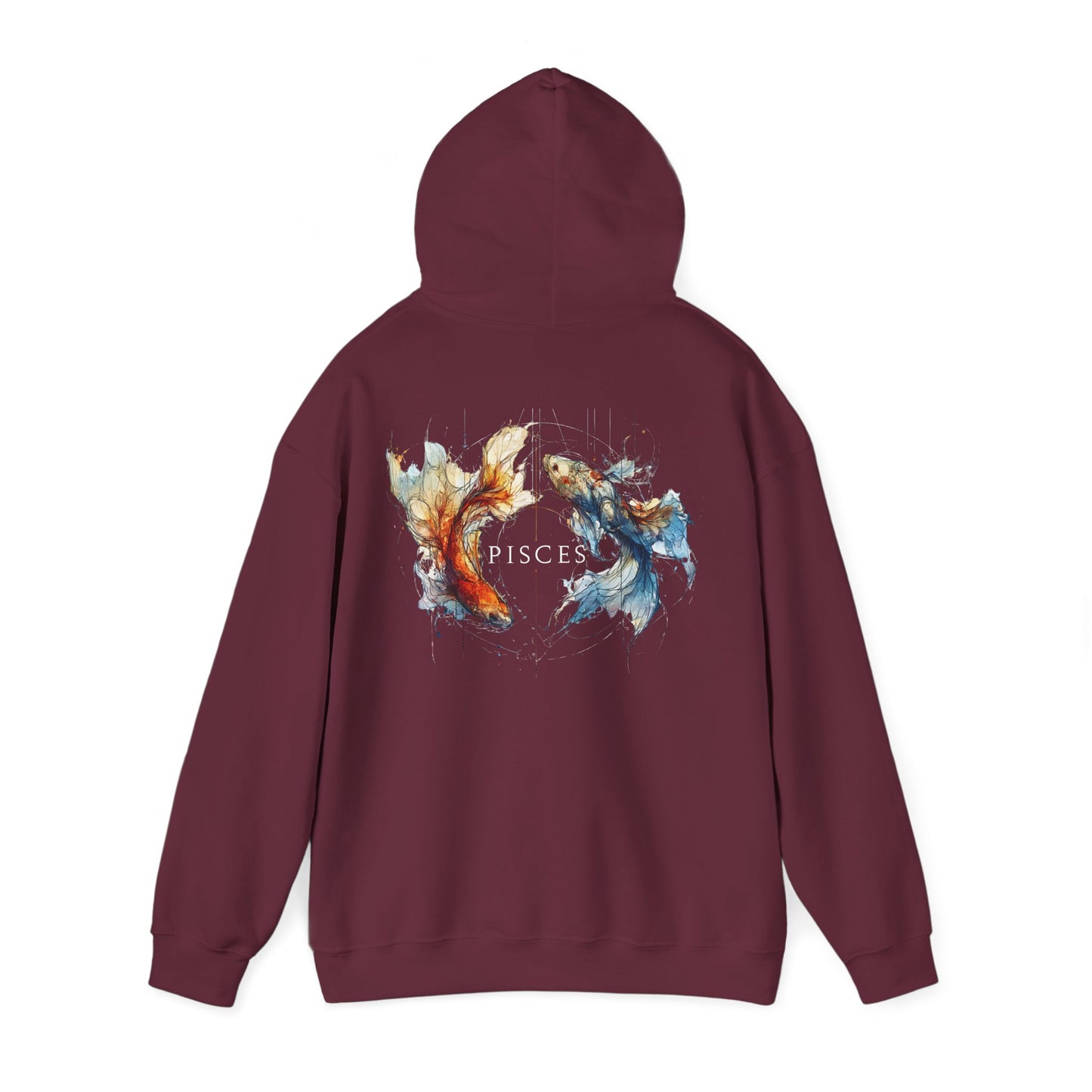 Pisces Koi Fish Zodiac Hoodie