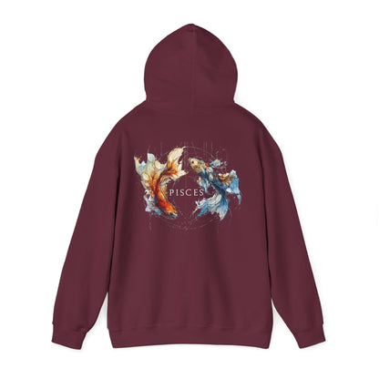 Pisces Koi Fish Zodiac Hoodie
