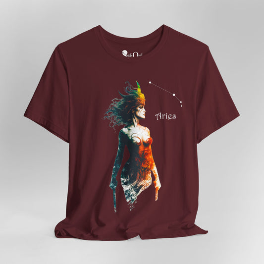 Aries 1 Dark | Zodiac Line