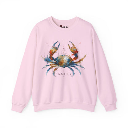 Cancer Crab Heavy Blend™ Crewneck Sweatshirt | Zodiac Line