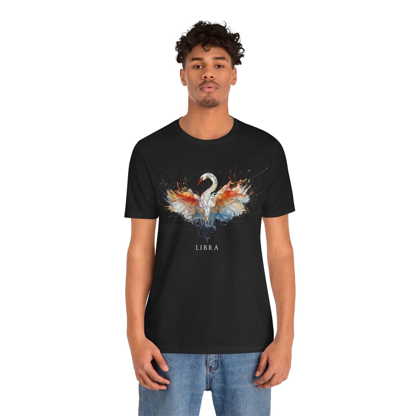 Libra Swan Dark | Zodiac Line
