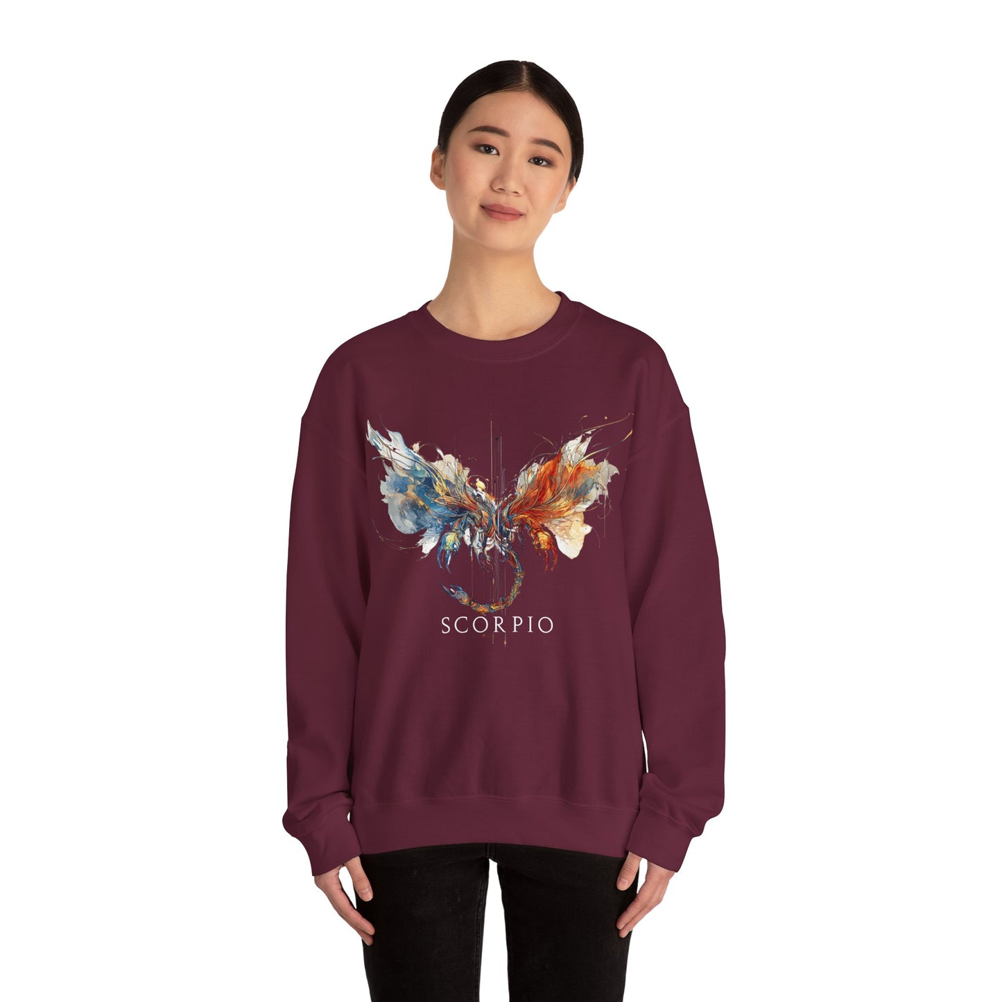 Scorpio Scorpion Heavy Blend™ Crewneck Sweatshirt | Zodiac Line