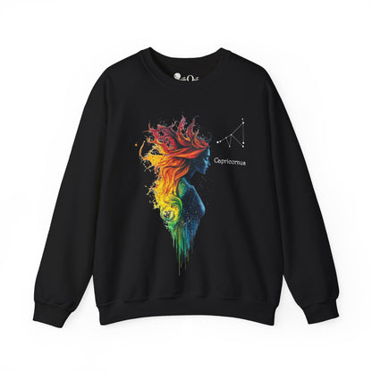 Capricorn Goddess Hestia Zodiac Sweatshirt