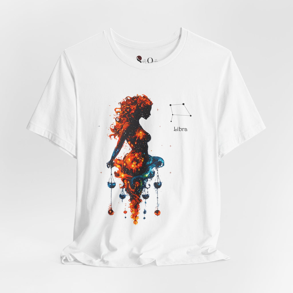 Libra Zodiac T-Shirt White T-Shirt