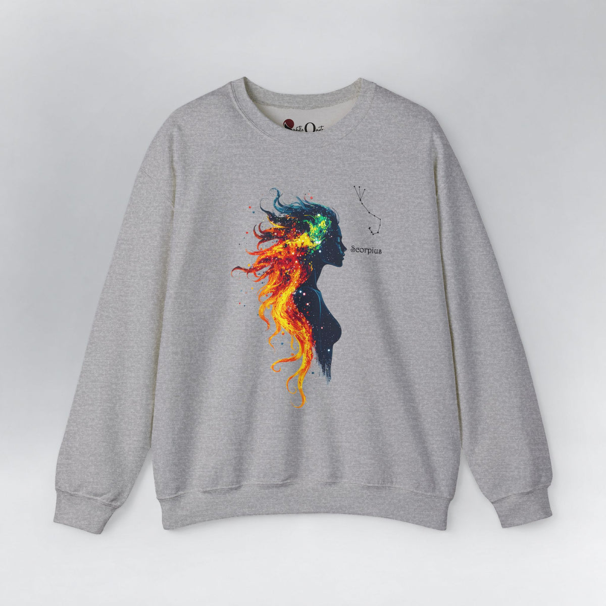 Scorpio Zodiac Sweatshirt Sport Grey Sweatshirt