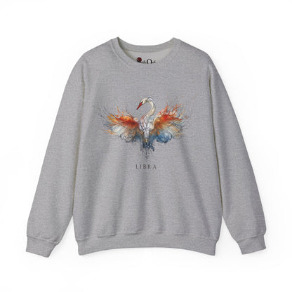 Libra Swan Zodiac Sweatshirt