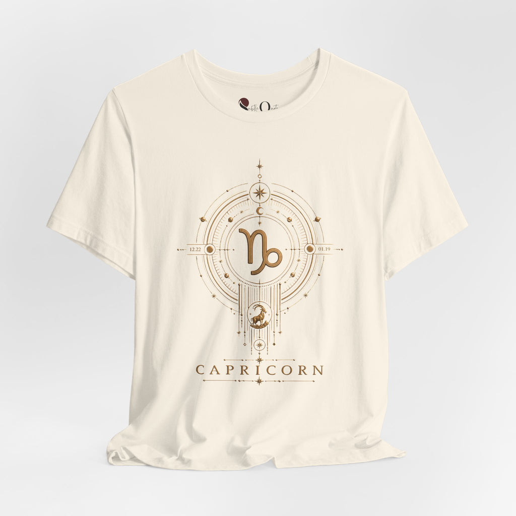Capricorn Medallion Zodiac T-shirt