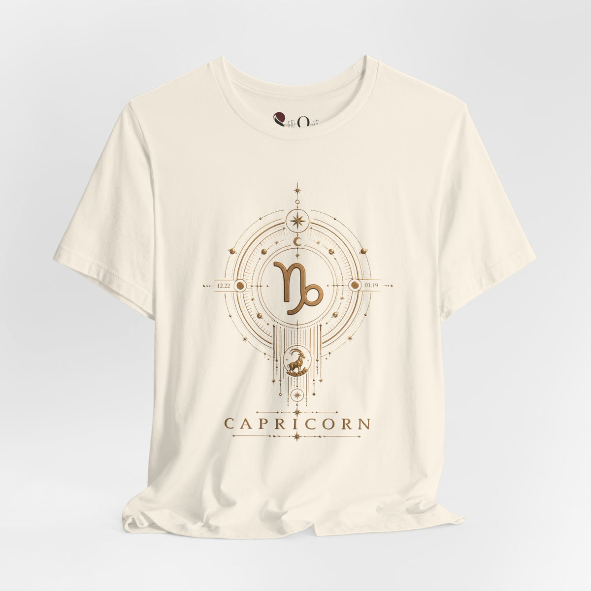 Capricorn Medallion Zodiac T-shirt