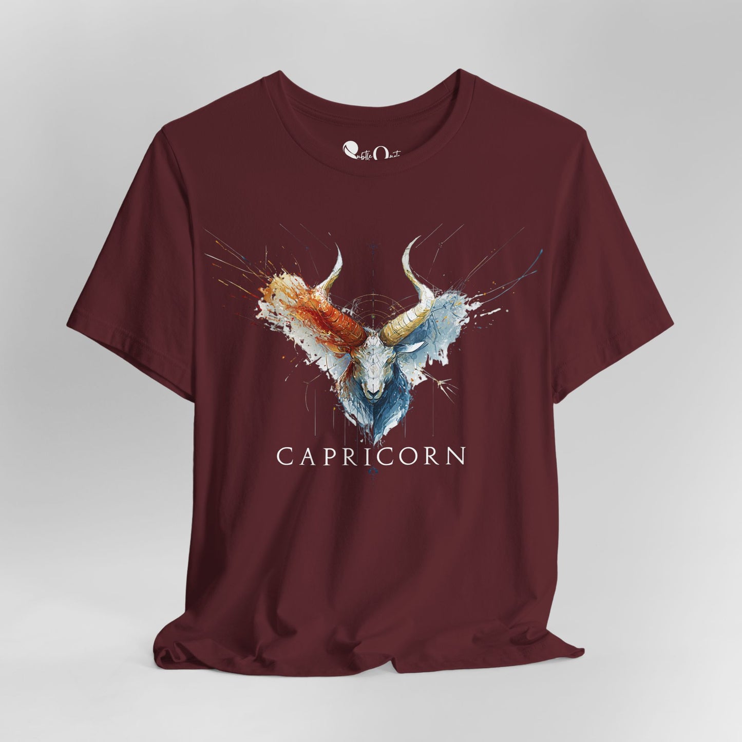 Capricorn Ibex Dark | Zodiac Line