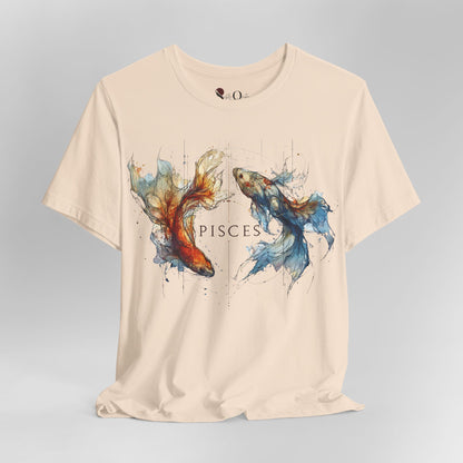 Pisces Koi Fish Zodiac T-Shirt