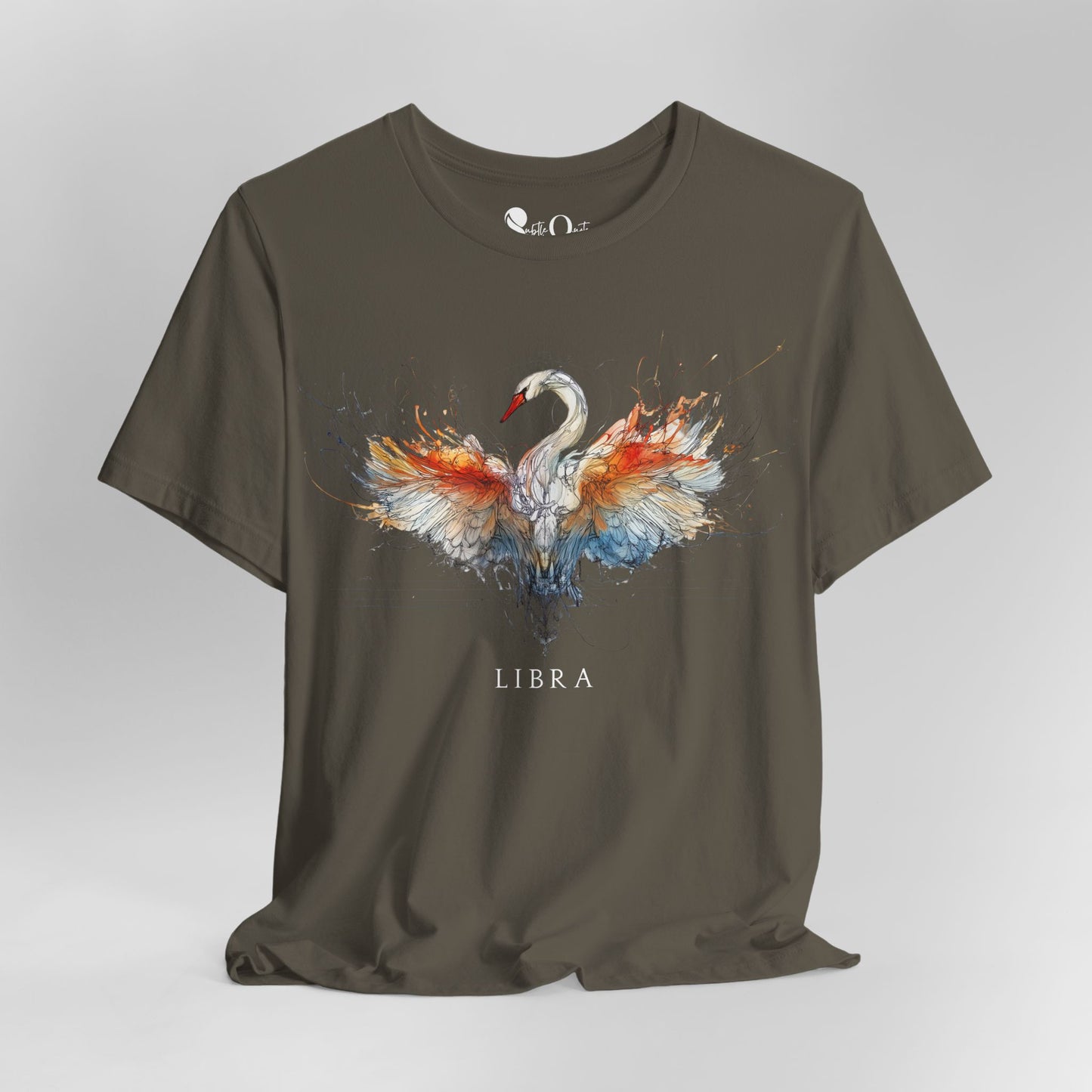 Libra Swan Dark | Zodiac Line