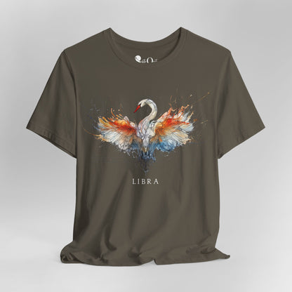 Libra Swan Dark | Zodiac Line