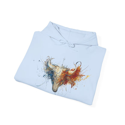 Taurus Bull Heavy Blend™ Hoodie  | Zodiac Line