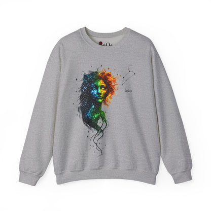 Leo Heavy Blend™ Crewneck Sweatshirt | Zodiac Line
