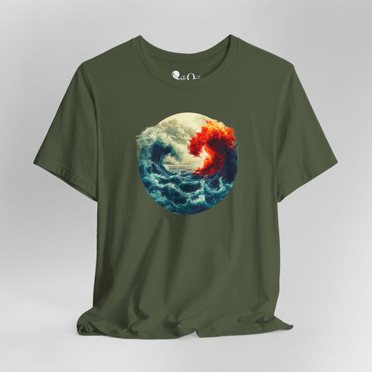 Elemental Harmony: Water and Fire Dark