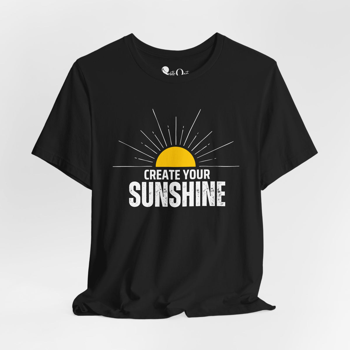 Create Your Sunshine Black T-Shirt