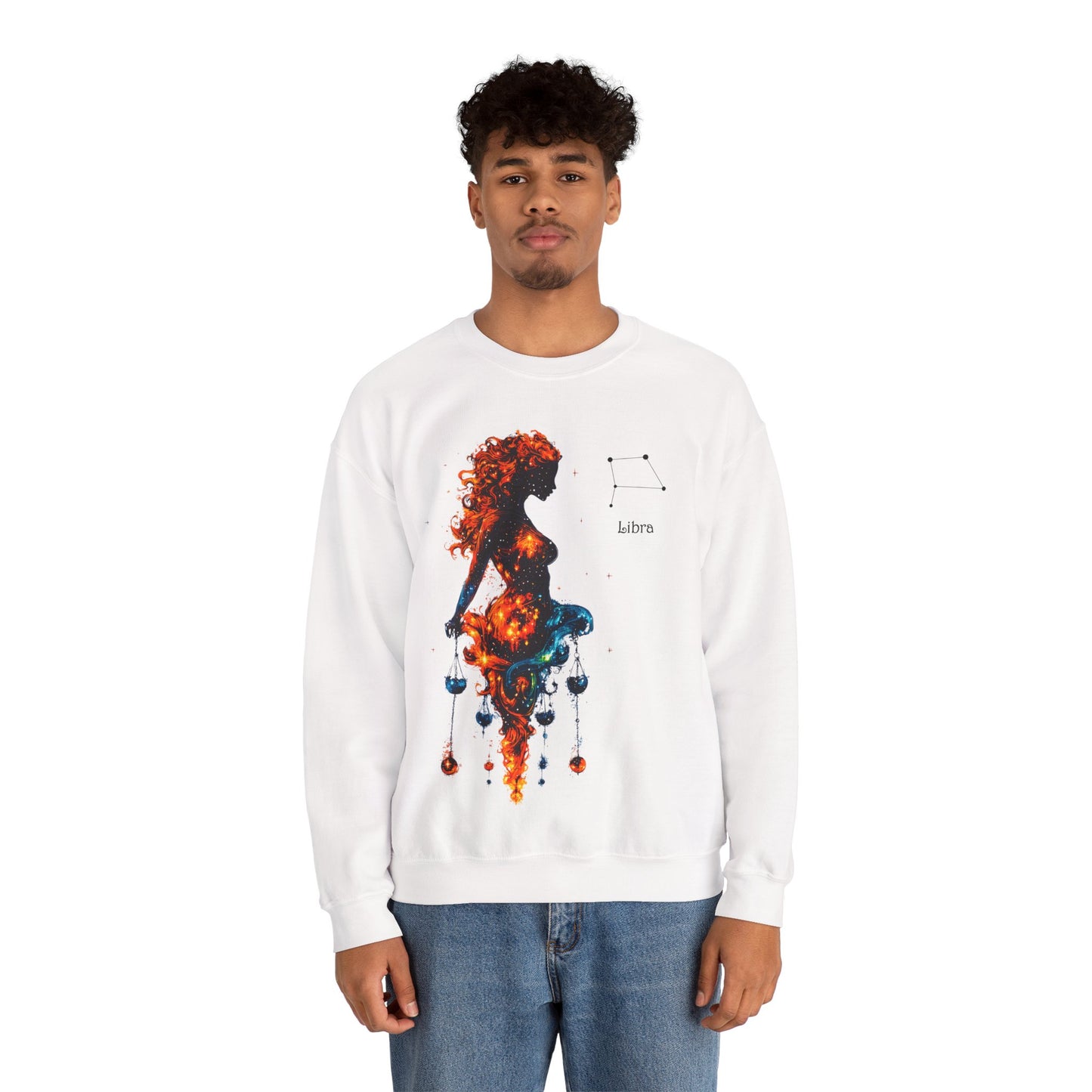 Libra Heavy Blend™ Crewneck Sweatshirt | Zodiac Line