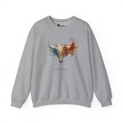 Taurus Bull Heavy Blend™ Crewneck Sweatshirt | Zodiac Line