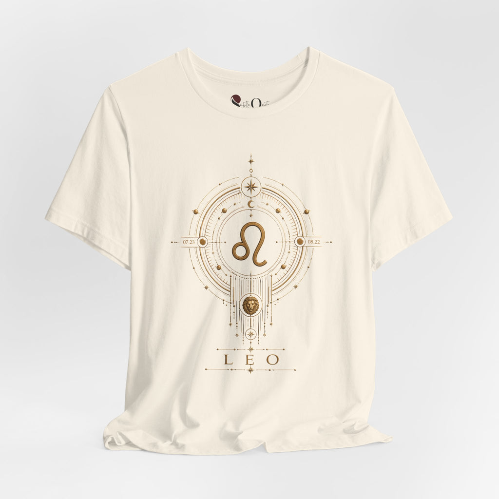 Leo Medallion Zodiac T-shirt