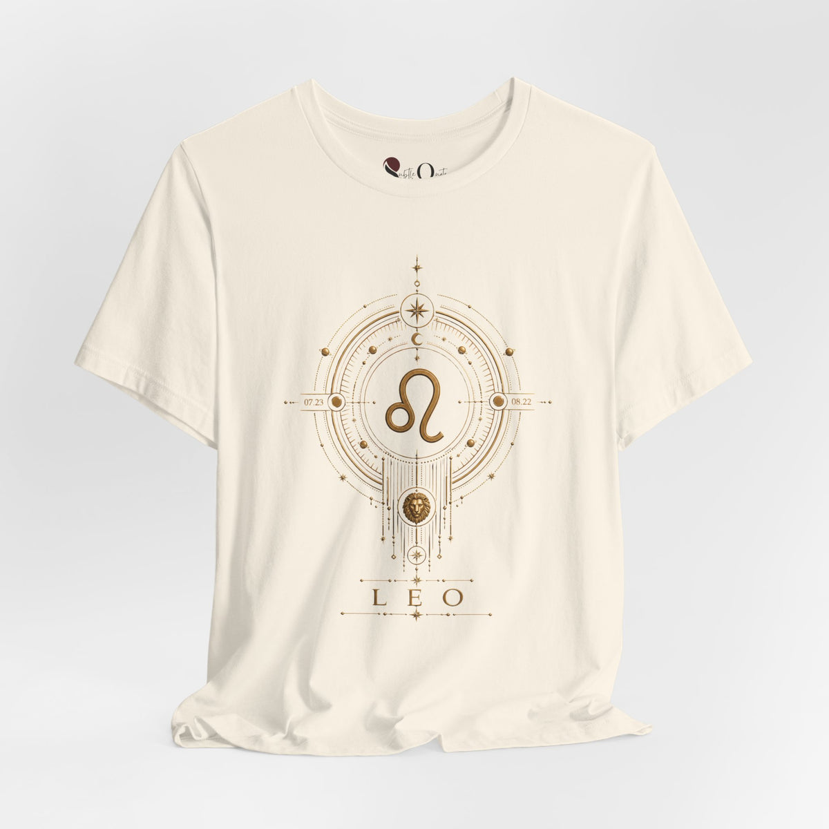 Leo Medallion Zodiac T-shirt
