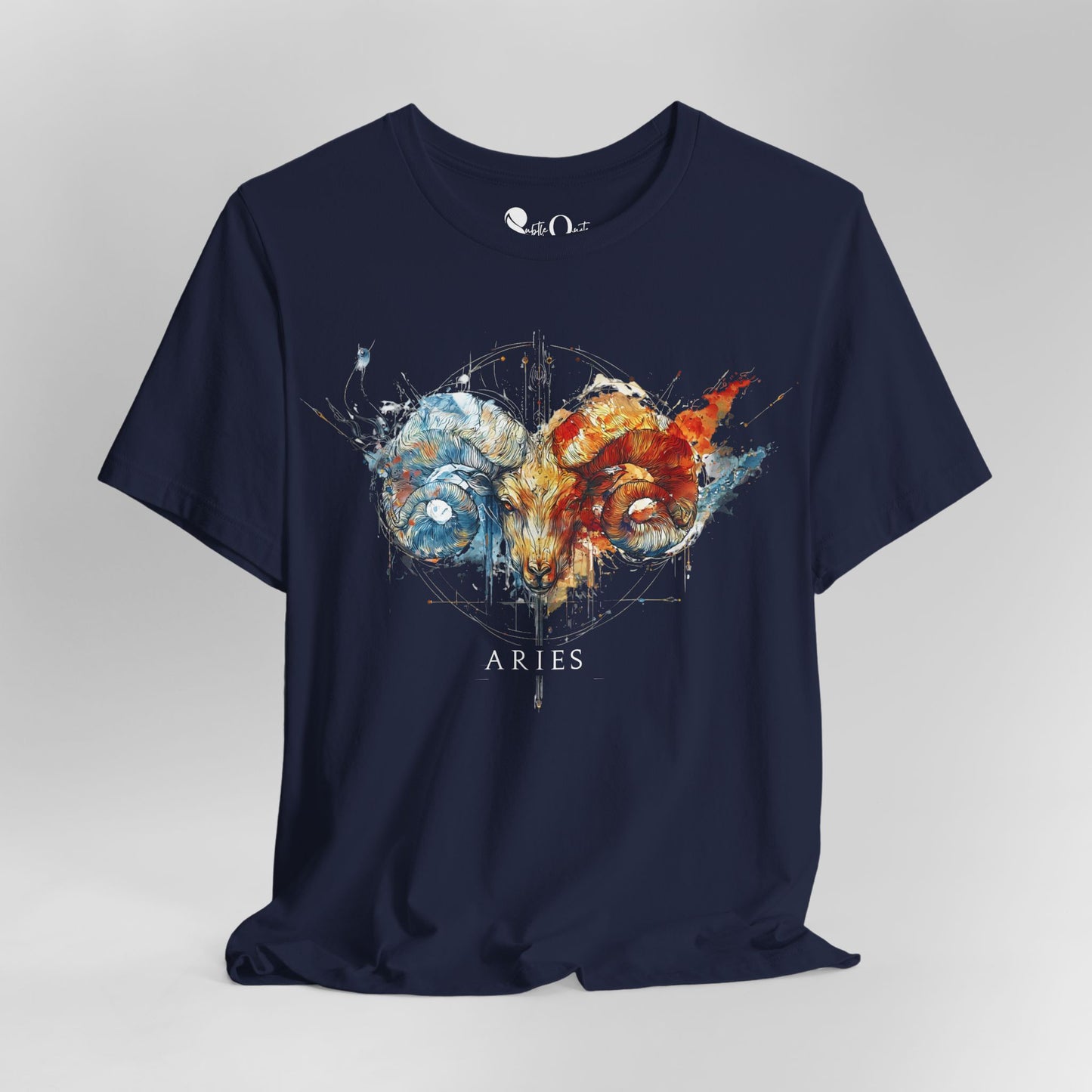 Aries Ram Dark | Zodiac Line