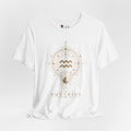 Aquarius Medallion Zodiac T-shirt