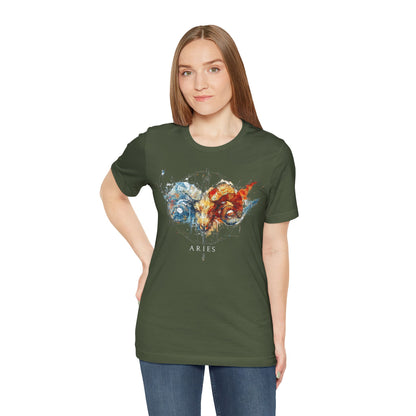 Aries Ram Dark | Zodiac Line