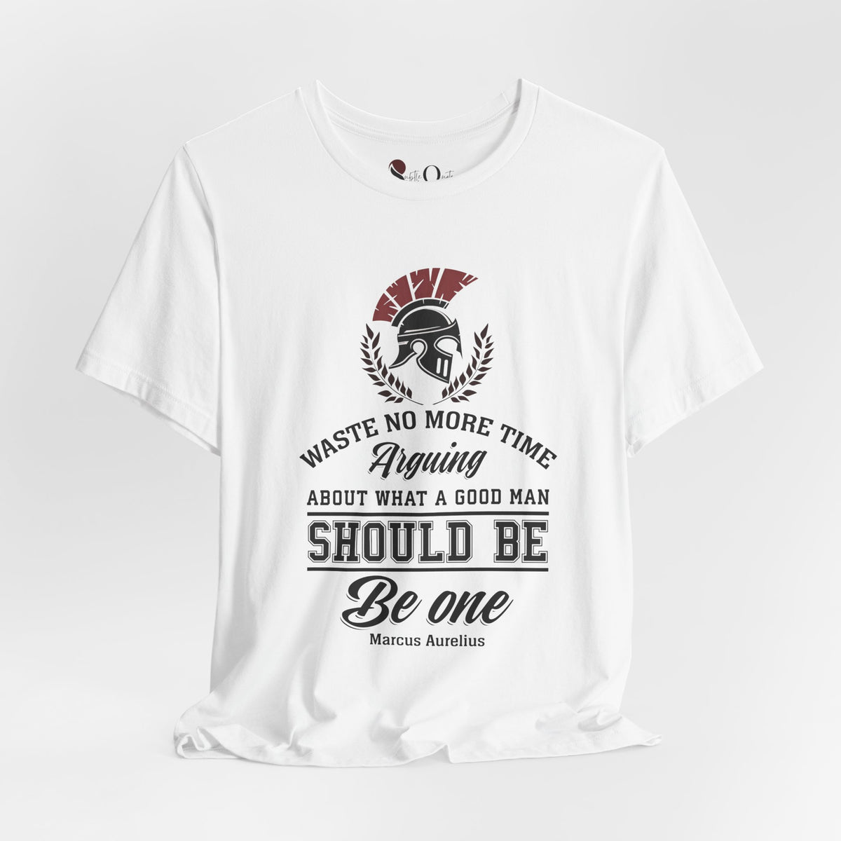 Waste No Time | Marcus Aurelius White T-Shirt
